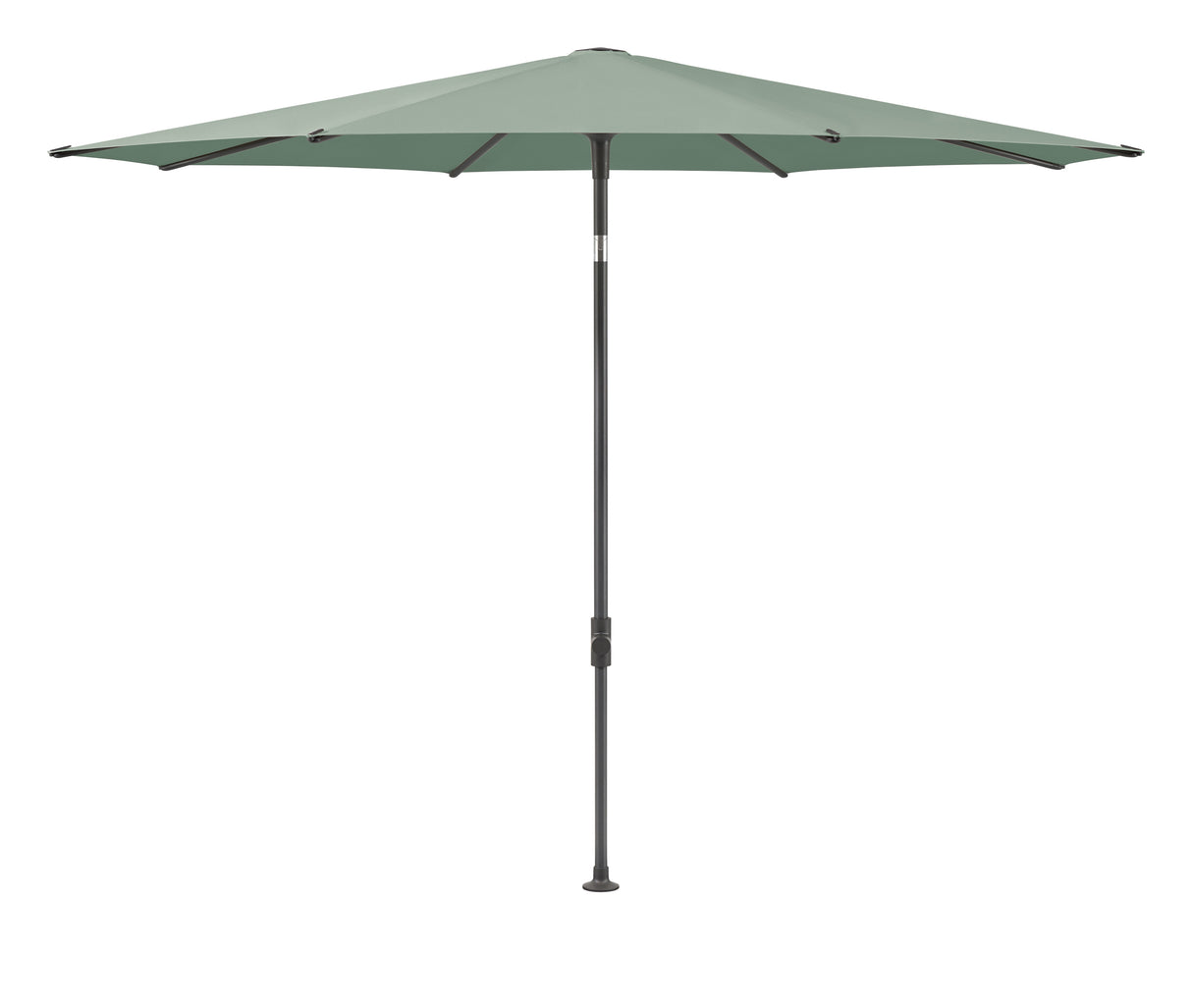 Glatz SMART Sonnenschirm anthrazit pulverbeschichtet - rund