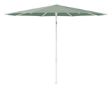 Glatz SMART Sonnenschirm matt weiss pulverbeschichtet - rund