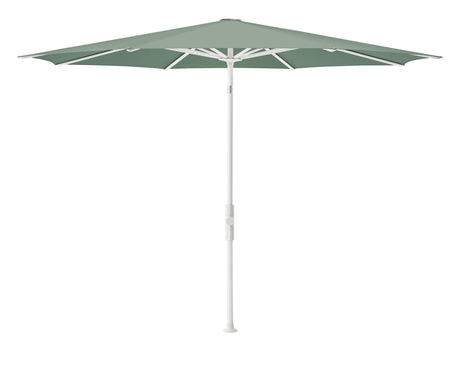 Glatz TWIST Sonnenschirm, matt weiss pulverbeschichtet - rund