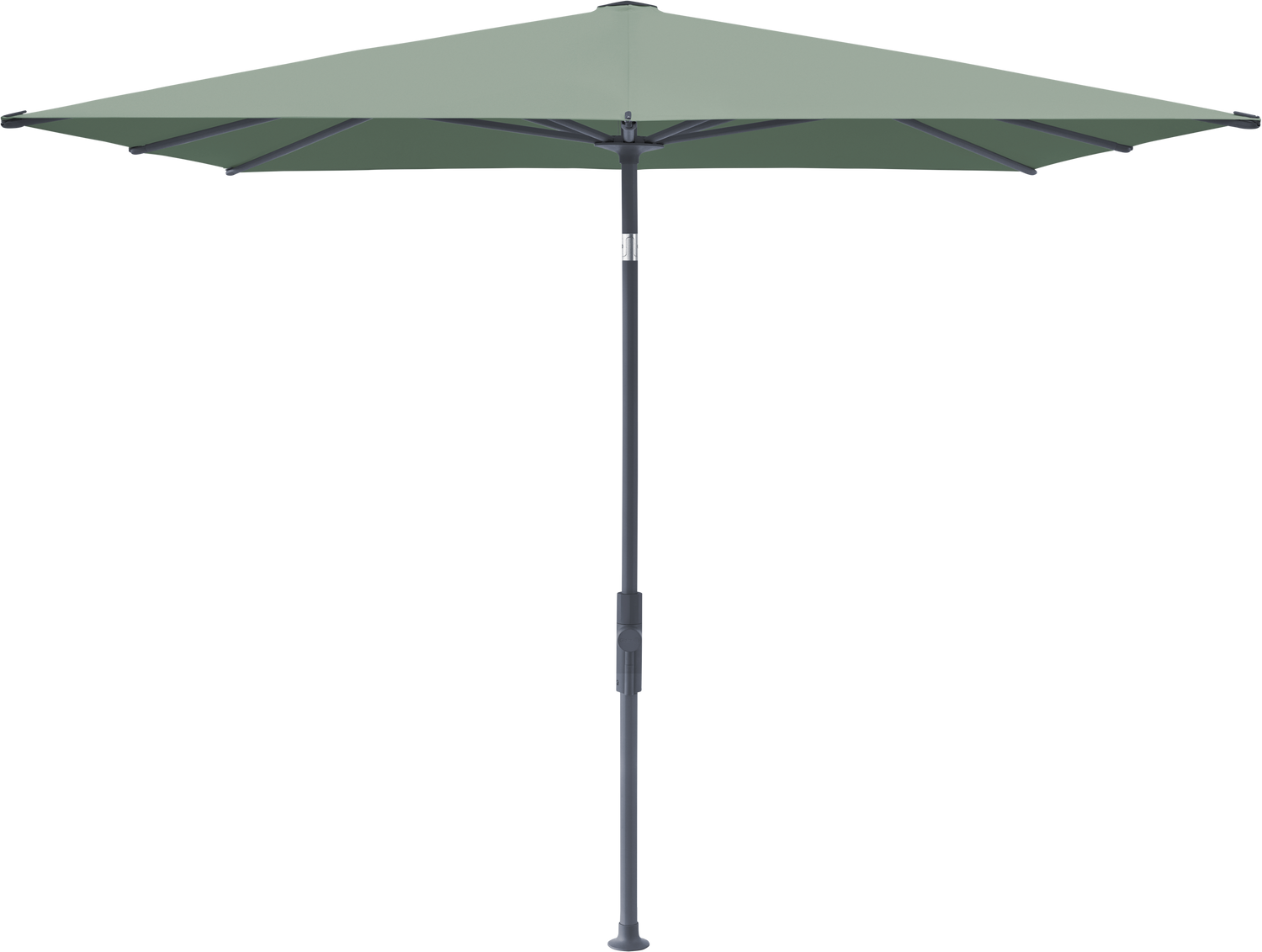 Glatz VITA Torna - Sonnenschirm - Gestell Aluminium, seidengrau oder anthrazit pulverbeschichtet, 240 x 240,210 x 150 & 250 x 200 cm
