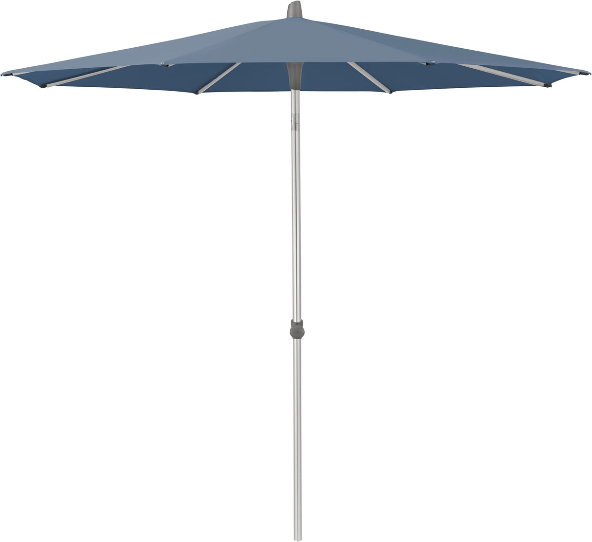 Glatz ALU-SMART Sonnenschirm, Gestell Aluminium natureloxiert - rund