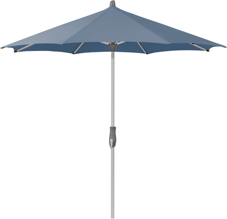 Glatz ALU-TWIST Sonnenschirm, Gestell Aluminium natureloxiert, rund