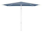 Glatz TWIST Sonnenschirm matt weiß pulverbeschichtet - rechteckig