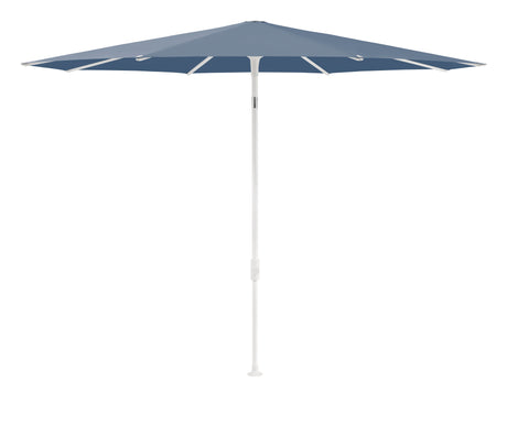 Glatz SMART Sonnenschirm matt weiss pulverbeschichtet - rund