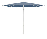 Glatz SMART Sonnenschirm matt weiß pulverbeschichtet - quadratisch