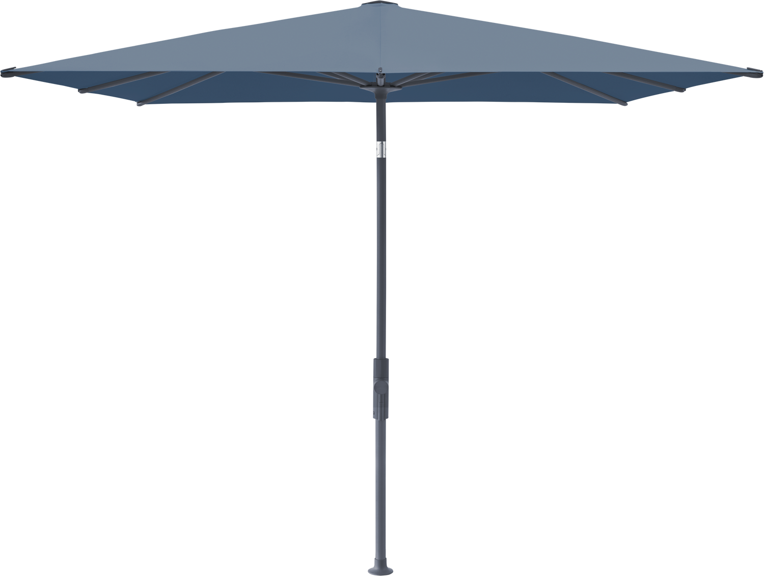 Glatz VITA Torna - Sonnenschirm - Gestell Aluminium, seidengrau oder anthrazit pulverbeschichtet, 240 x 240,210 x 150 & 250 x 200 cm