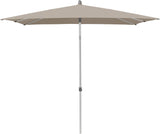 Glatz ALU-SMART Sonnenschirm, Gestell Aluminium natureloxiert - rechteckig