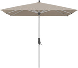 Glatz ALU-TWIST Sonnenschirm, Gestell Aluminium natureloxiert - rechteckig