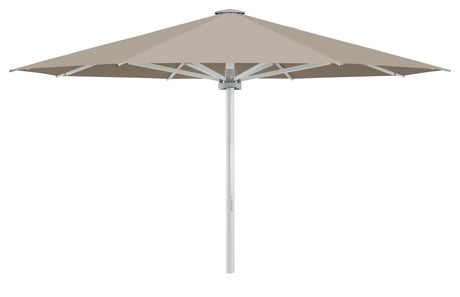 Glatz Großschirm - PALAZZO Noblesse/E, Gestell Aluminium natureloxiert, ohne Motor - rund