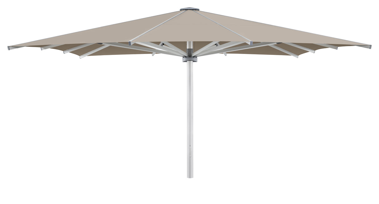 Glatz Großschirm - PALAZZO Royal/E, Gestell Aluminium natureloxiert, 550 x 500 cm - 800 x 600 cm, mit Motor -  rechteckig