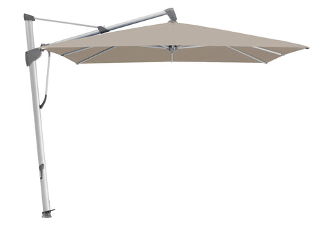 Glatz SOMBRANO Sonnenschirm, Gestell Aluminium natureloxiert - quadratisch