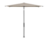 Glatz TWIST Sonnenschirm anthrazit pulverbeschichtet - rechteckig