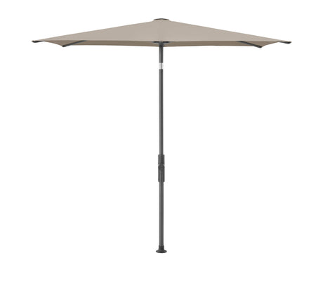 Glatz TWIST Sonnenschirm anthrazit pulverbeschichtet - quadratisch