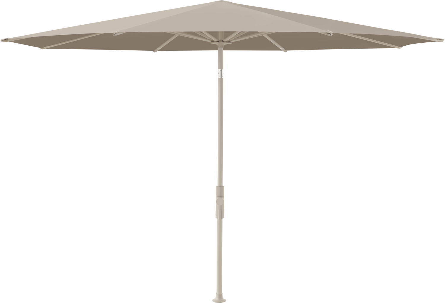 Glatz VITA Torna - Sonnenschirm - Gestell Aluminium, seidengrau oder anthrazit pulverbeschichtet, Ø 270, Ø 300 cm & Ø 330 cm