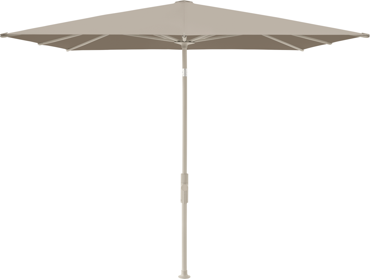 Glatz VITA Torna - Sonnenschirm - Gestell Aluminium, seidengrau oder anthrazit pulverbeschichtet, 240 x 240,210 x 150 & 250 x 200 cm