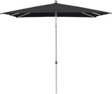 Glatz ALU-SMART Sonnenschirm, Gestell Aluminium natureloxiert- quadratisch