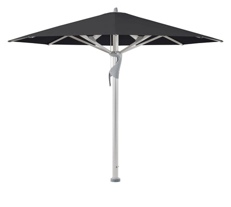 Glatz Großschirm - CASTELLO Pro, Gestell Aluminium natureloxiert, Ø 350 cm - Ø 600 cm, rund