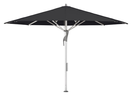 Glatz Gastronomieschirm - FORTELLO LED, Gestell Aluminium natureloxiert, Ø 400 cm , rund