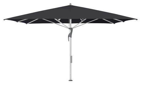 Glatz Gastronomieschirm - FORTELLO LED, Gestell Aluminium natureloxiert, 400 x 300 cm,  rechteckig