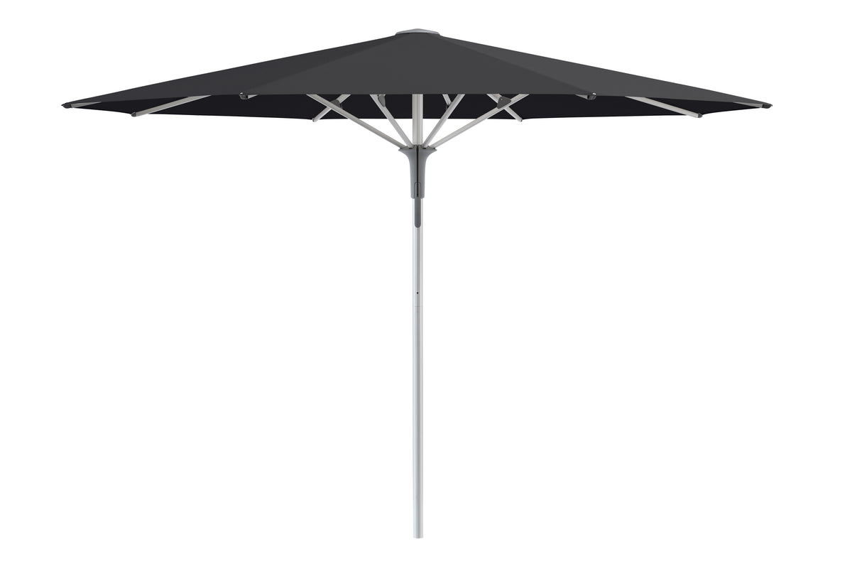 Glatz Gastronomieschirm - FORTERO Pro, Gestell Aluminium natureloxiert, Ø 350 cm, rund