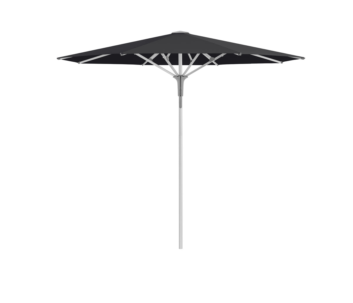 Glatz Gastronomieschirm - FORTINO Pro, Gestell Aluminium natureloxiert, Ø 250 cm - Ø 300 cm, rund