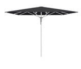 Glatz Gastronomieschirm - FORTINO Pro, Gestell Aluminium natureloxiert, 200 x 200 cm - 250 x 250 cm, rquadratisch