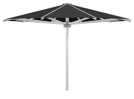 Glatz Großschirm - PALAZZO Royal/E, Gestell Aluminium natureloxiert, Ø 500 cm - Ø 800 cm, mit Kurbel rund