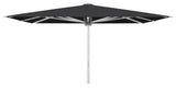 Glatz Großschirm - PALAZZO Style/E, Gestell Aluminium natureloxiert, mit Motor - quadratisch