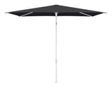 Glatz TWIST Sonnenschirm matt weiß pulverbeschichtet - rechteckig