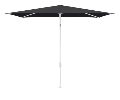 Glatz TWIST Sonnenschirm matt weiß pulverbeschichtet - rechteckig