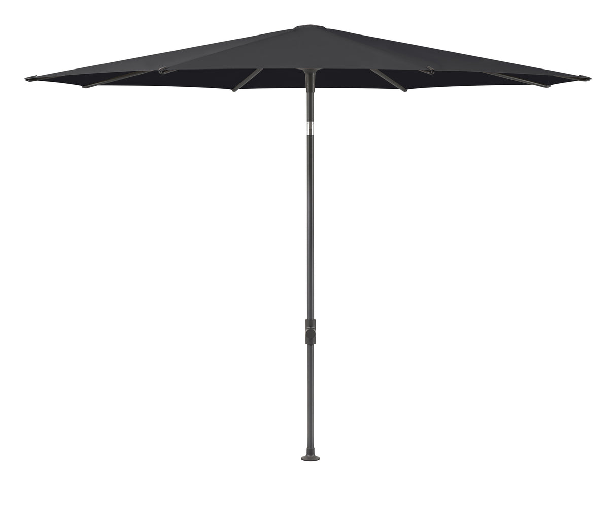 Glatz SMART Sonnenschirm anthrazit pulverbeschichtet - rund