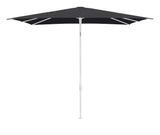 Glatz SMART Sonnenschirm matt weiß pulverbeschichtet - quadratisch