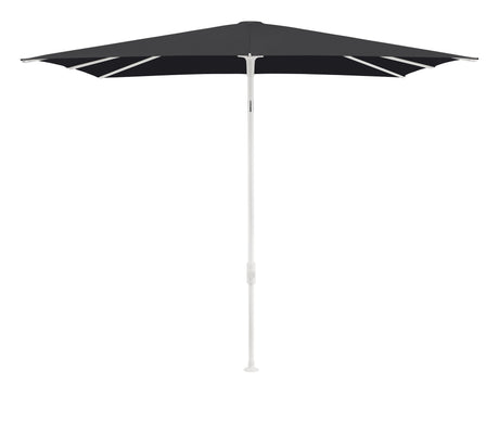 Glatz SMART Sonnenschirm matt weiß pulverbeschichtet - quadratisch