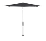 Glatz TWIST Sonnenschirm anthrazit pulverbeschichtet - quadratisch