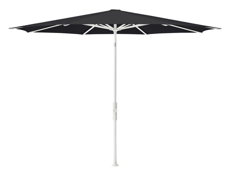 Glatz TWIST Sonnenschirm, matt weiss pulverbeschichtet - rund