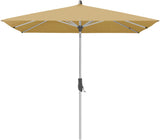 Glatz ALU-TWIST Sonnenschirm, Gestell Aluminium natureloxiert - rechteckig