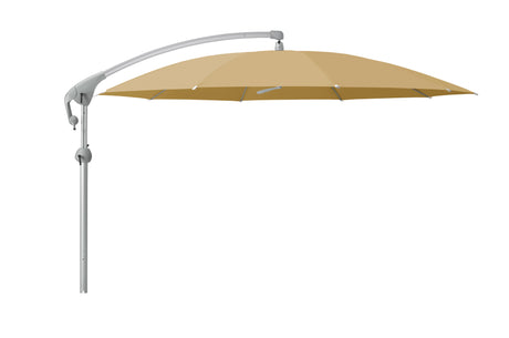 Glatz PENDALEX P+ Sonnenschirm, Gestell Aluminium natureloxiert - rund
