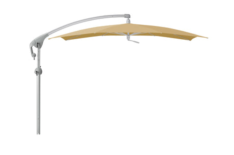 Glatz PENDALEX P+ Sonnenschirm, Gestell Aluminium natureloxiert - rechteckig
