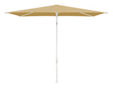 Glatz TWIST Sonnenschirm matt weiß pulverbeschichtet - rechteckig