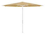 Glatz TWIST Sonnenschirm, matt weiss pulverbeschichtet - rund