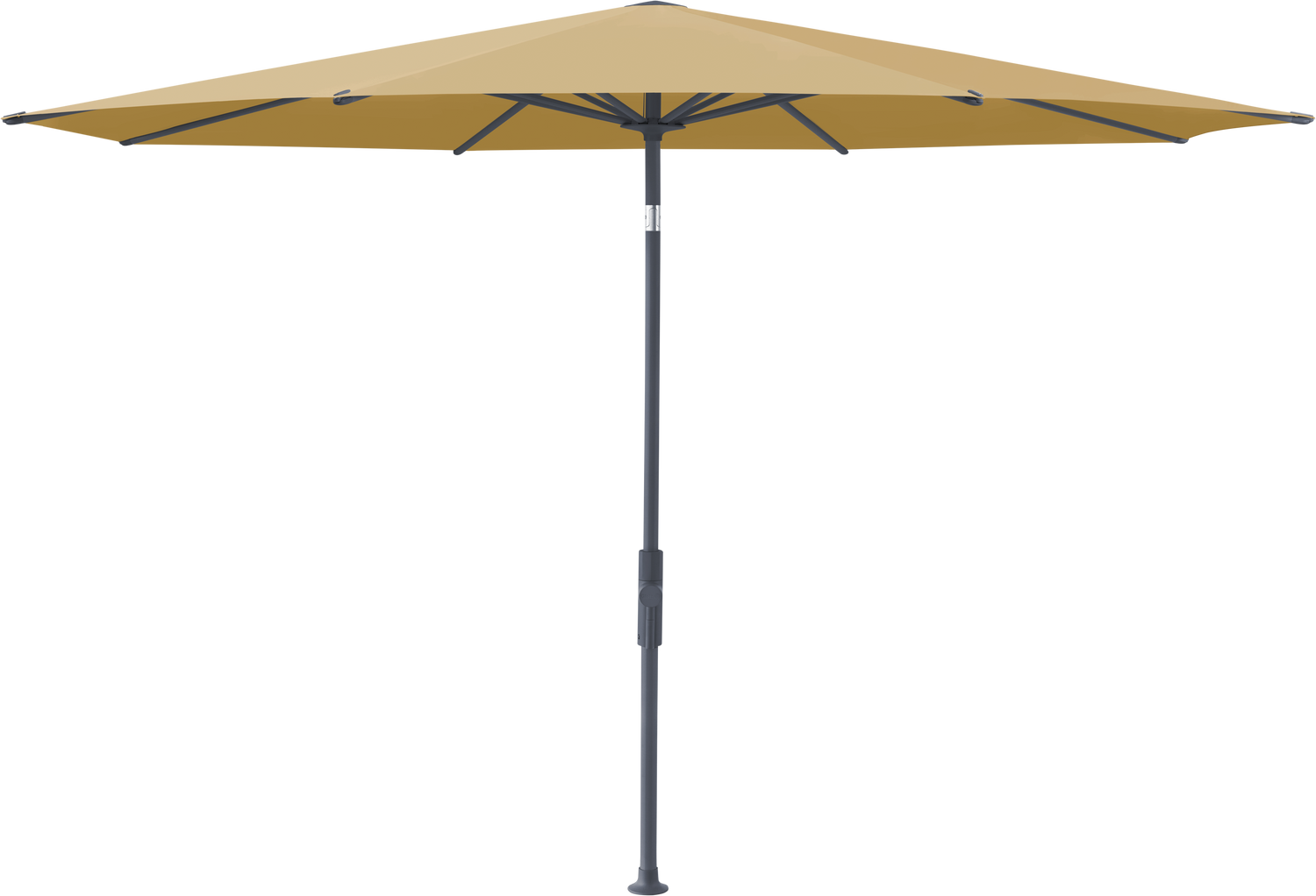 Glatz VITA Torna - Sonnenschirm - Gestell Aluminium, seidengrau oder anthrazit pulverbeschichtet, Ø 270, Ø 300 cm & Ø 330 cm