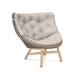 DEDON MBRACE Hochlehner Teak Gestell - Geflecht Chestnut