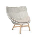 DEDON MBRACE Hochlehner Teak Gestell - Geflecht Sea Salt