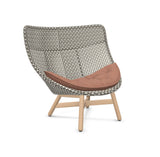 DEDON MBRACE Hochlehner Teak Gestell - Geflecht Pepper