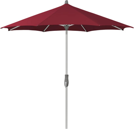 Glatz ALU-TWIST Sonnenschirm, Gestell Aluminium natureloxiert, rund