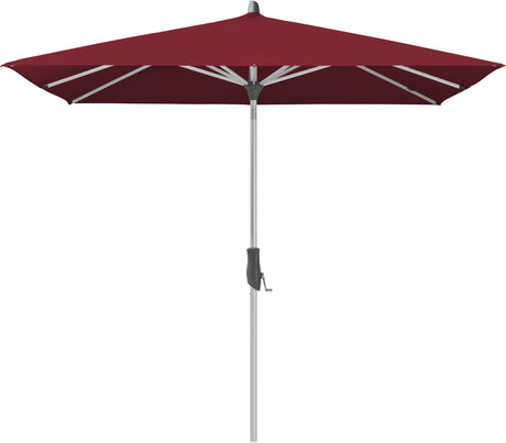 Glatz ALU-TWIST Sonnenschirm, Gestell Aluminium natureloxiert - rechteckig