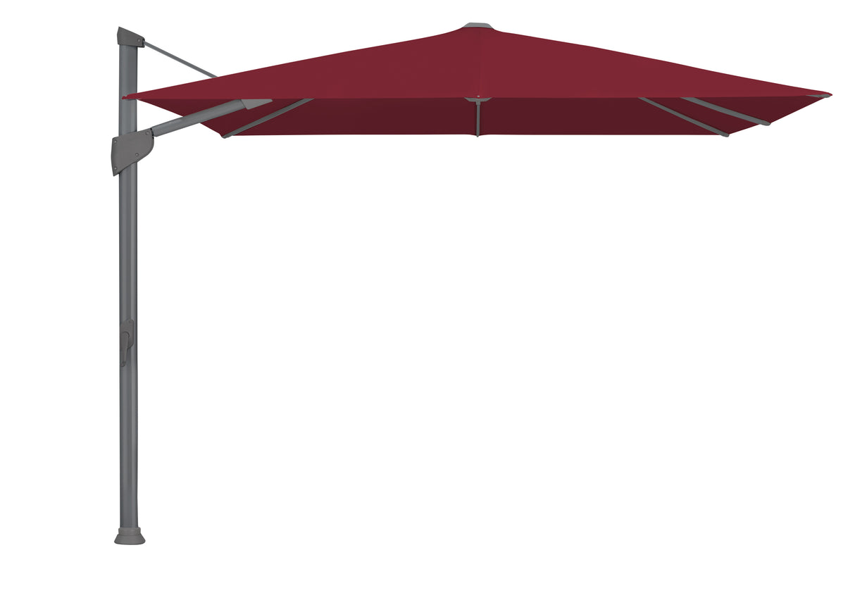 Glatz Gastronomieschirm - FORTANO, Gestell Aluminium anthrazit pulverbeschichtet, 300 x 300 cm & 400 x 300 cm