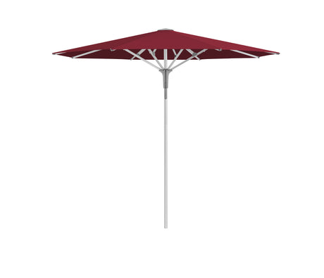 Glatz Gastronomieschirm - FORTINO Pro, Gestell Aluminium natureloxiert, Ø 250 cm - Ø 300 cm, rund