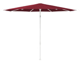 Glatz SMART Sonnenschirm matt weiss pulverbeschichtet - rund