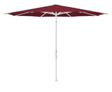 Glatz TWIST Sonnenschirm, matt weiss pulverbeschichtet - rund